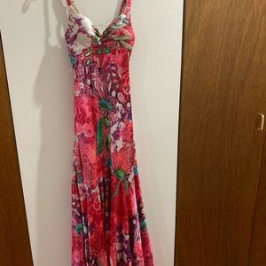 Maryl Couture prom. Size 0. Multi color & beaded